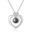 100 idiomas "EU TE AMO" Anel ou Colar