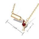 Colar Aço Inoxidável Zircônia